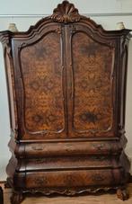 Armoire incurvée, en noyer, en bel état, Maison & Meubles, Armoires | Autre, Enlèvement, Comme neuf