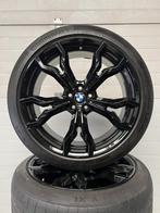 21’’ BMW X3 X4 G01 G02 IX3 VELGEN ZOMERBANDEN ORIG TPMS 765M, 21 inch, Banden en Velgen, Gebruikt, Personenwagen