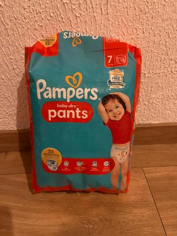 Pampers dry pants taille 7 emballage fermé, Enlèvement, Neuf, Garçon ou Fille, Autre