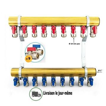 Promo Collecteur kit complet sanitaire chauffage beschikbaar voor biedingen