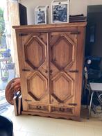 Indische originele ingevoerde kast., Huis en Inrichting, Ophalen, Teakhout, Zo goed als nieuw, Minder dan 150 cm