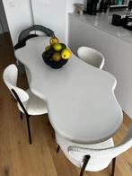 Organische Eettafel 180Cm Wit, Ophalen, 150 tot 200 cm, Zo goed als nieuw, Vijf personen of meer