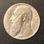 50 cent Belgische koning Leopold II 1901 (zilver), Postzegels en Munten, Ophalen of Verzenden, Zilver, Zilver