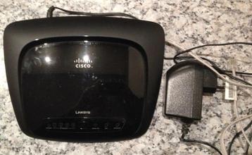 Linksys (Cisco)Wireless-N Home ADSL-2+ Modem Router' WAG120N beschikbaar voor biedingen