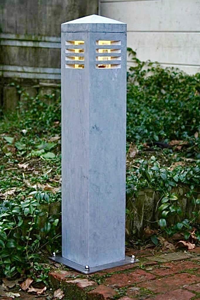 Arduin, blauwe hardsteen - Tuinverlichting, Tuin en Terras, Buitenverlichting, Nieuw, Staande lamp, Overige materialen, Minder dan 50 watt