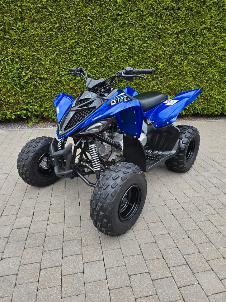 Yamaha raptor 90cc!! 2024!! Zo goed als nieuw!!, Motoren, Quads en Trikes, 11 kW of minder, 1 cilinder, Ophalen of Verzenden