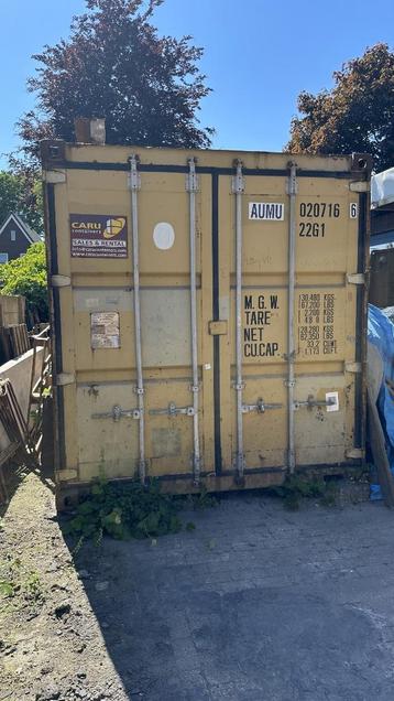 zeecontainer 20Ft, Doe-het-zelf en Bouw, Containers, Ophalen