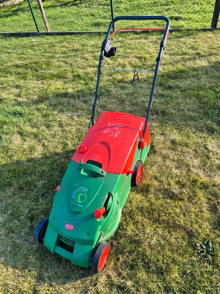 Brill Evolution 41 EM grasmaaier. Maaibreedte 41 cm!, Tuin en Terras, Grasmaaiers, Elektrische grasmaaier, Ophalen