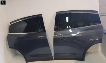 Tesla Model X steel grey deur portier achter links rechts