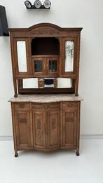 2x antieke kast in 2 delen, Huis en Inrichting, Ophalen, Gebruikt