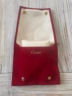 Cartier horloge tasje rood fluweel nieuw., Ophalen of Verzenden, Nieuw
