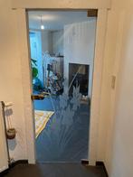 Glazen binnendeur, Doe-het-zelf en Bouw, Ophalen, Gebruikt, Minder dan 80 cm, Binnendeur