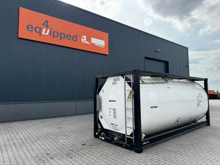 CIMC TOP: 2022, 20FT ISO, 25.030L, L4BN, UN Portable, T11, t, Zakelijke goederen, Machines en Bouw | Keten en Containers