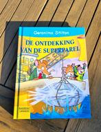 Geronimo Stilton - De ontdekking van de superparel, Nieuw, Geronimo Stilton, Ophalen of Verzenden, Fictie algemeen