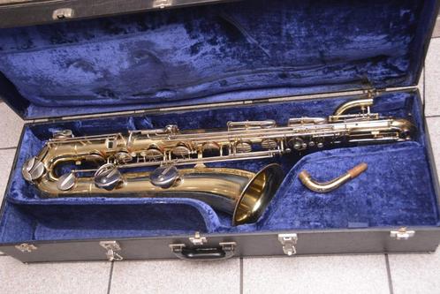 Keilwerth - Bariton Saxofoon met Lage Bes (Sib), Muziek en Instrumenten, Blaasinstrumenten | Saxofoons, Gebruikt, Bariton, Met koffer