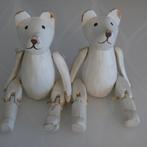 2 houten kowala beertjes, Collections, Ours & Peluches, Enlèvement, Utilisé, Autres types, Autres marques