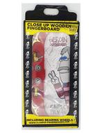 Close Up Wooden Fingerboard Heroin Chris Pulm Gold Trucks, Verzenden, Zo goed als nieuw
