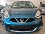 Nissan micra benzine  euro 6 b, Auto's, Nissan, Voorwielaandrijving, Stof, Euro 6, Blauw