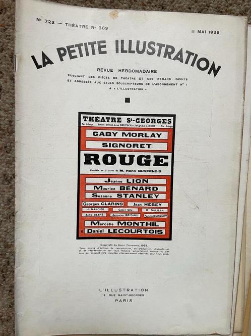 La Petite Illustration 1935 - lot de 31 revues, Antiquités & Art, Antiquités | Livres & Manuscrits, Enlèvement ou Envoi