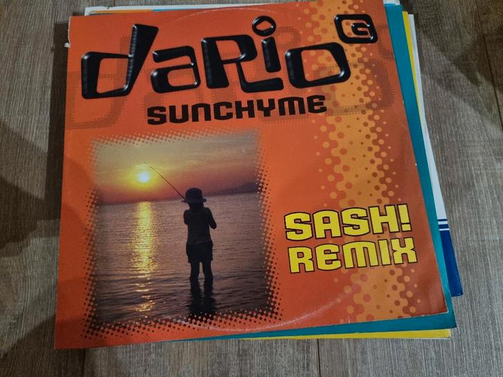 12" Dario G – Sunchyme (Sash! Remix), CD & DVD, Vinyles Singles, Utilisé, Maxi single, Dance, 12 pouces, Enlèvement ou Envoi