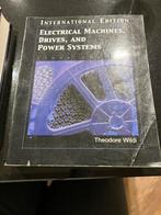 Electrical machines drives and power systems, Boeken, Studieboeken en Cursussen, Ophalen of Verzenden, Zo goed als nieuw, Hoger Onderwijs