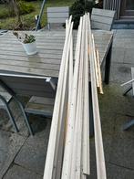 Een 9 tal houten sierlijksten, Ophalen, Zo goed als nieuw