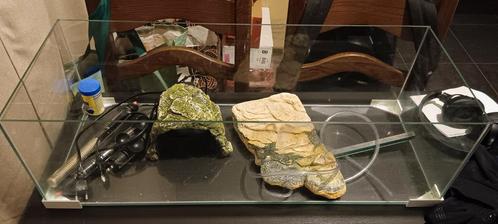 Aqaruim 64L ( zie beschrijving), Dieren en Toebehoren, Reptielen en Amfibieën | Toebehoren, Nieuw, Ophalen