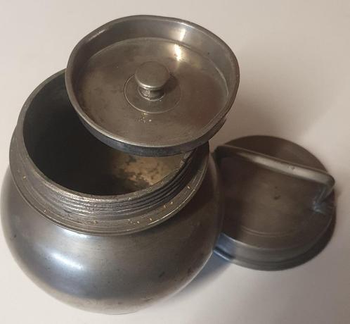 Tinnen potje, Antiek en Kunst, Curiosa en Brocante, Ophalen