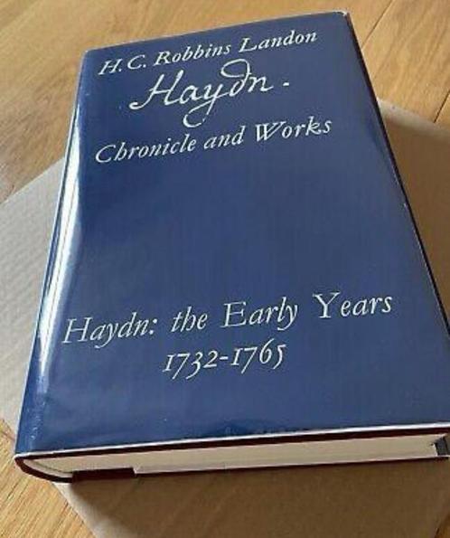 HC Robbins Early Years 1732-1765 Chronicle and Works SIGNED, Verzamelen, Muziek, Artiesten en Beroemdheden, Nieuw, Boek, Tijdschrift of Artikel