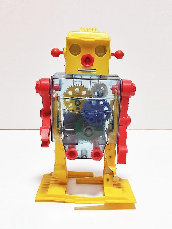 robot See Thru Gear robot Tomy Japan, Verzamelen, Speelgoed, Gebruikt, Ophalen of Verzenden