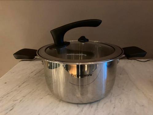 Kookpot van Tupperware 3,7 liter, Maison & Meubles, Cuisine | Casseroles & Poêles, Comme neuf, Casserole ou Cocotte-minute, Autres matériaux