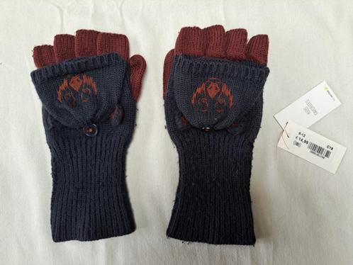 Veritas marineblauwe-bruine handschoenen met een klepje, Enfants & Bébés, Vêtements enfant | Bonnets, Écharpes & Gants, Utilisé