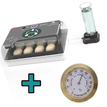 Broedmachine 12 Ei +  hygrometer + gratis broedeieren beschikbaar voor biedingen