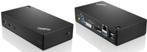 Lenovo 40A70045IT Docking Station DVI DisplayPort, Comme neuf, Portable, Station d'accueil, Enlèvement ou Envoi