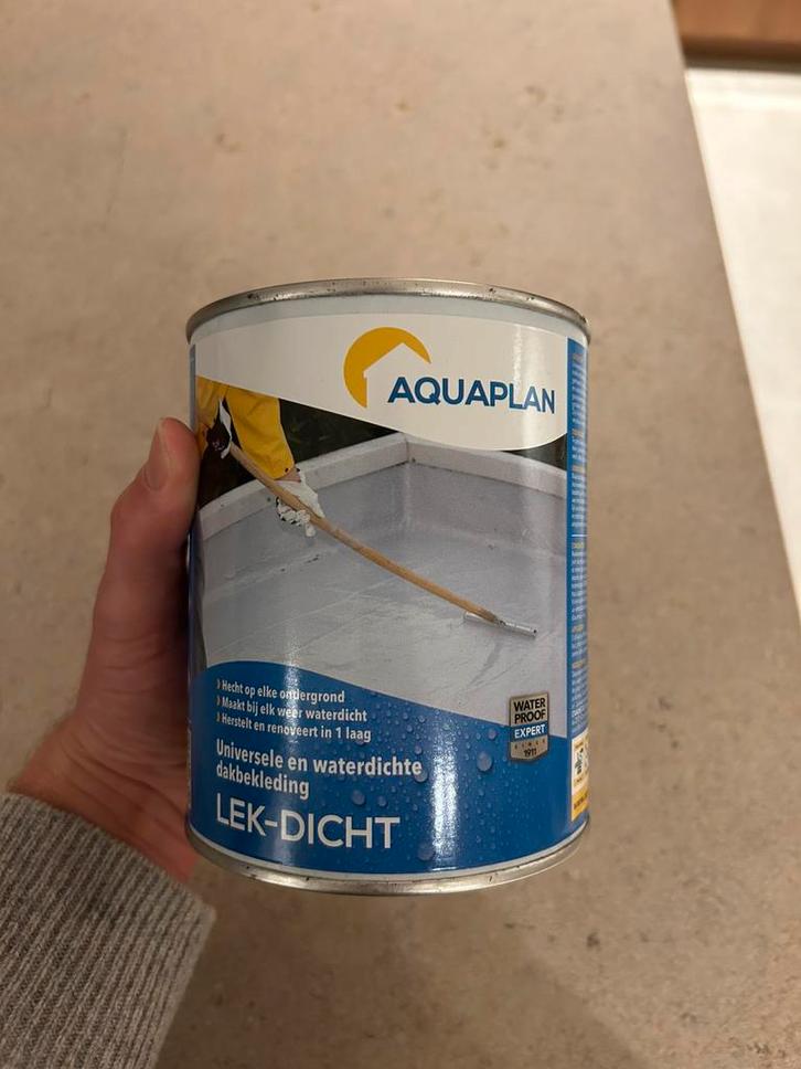 Aquaplan Lek-Dicht 0,75L, Doe-het-zelf en Bouw, Dakpannen en Dakbedekking, Nieuw, Overige typen, Overige materialen, Overige kleuren