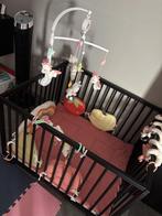 Parc bébé + matelas, Kinderen en Baby's, Babyparken, Ophalen, Zo goed als nieuw, Rechthoekig, In hoogte verstelbaar