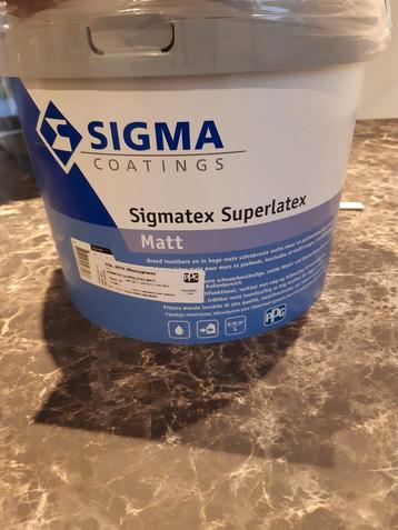 Sigmatex Superlatex muurverf.