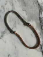 Zilveren ketting in 2 kleuren, Ophalen of Verzenden, Zo goed als nieuw