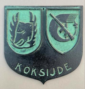 Metalen embleem 13e Jachtwing CMV Koksijde  beschikbaar voor biedingen