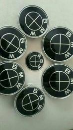 Bmw emblemen set van 7 logo's full zwart g20 g30 e60 e90 e39, Auto diversen, Tuning en Styling, Ophalen of Verzenden