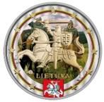 Pièce de 2 euros Lituanie colorée, 2 euros, Enlèvement ou Envoi