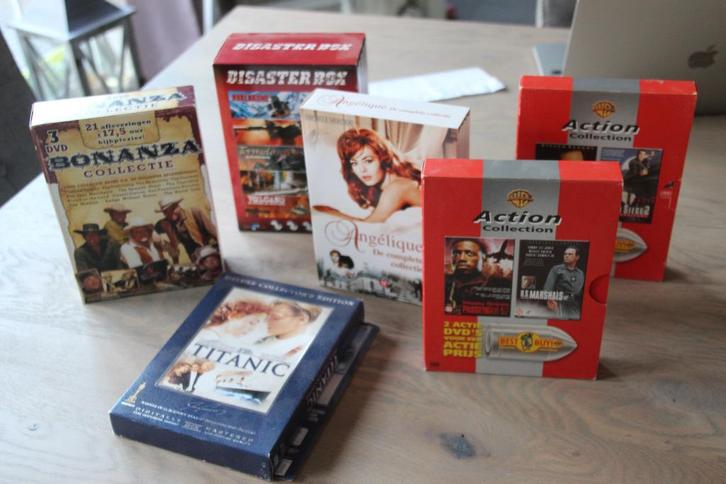 Lot van 36 DVD('s, Cd's en Dvd's, Dvd's | Klassiekers, Zo goed als nieuw, Actie en Avontuur, 1980 tot heden, Vanaf 16 jaar, Ophalen of Verzenden