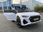 Kinder Auto Audi RS6 12v Bleutooth / Leder / RC, Ophalen of Verzenden, Nieuw