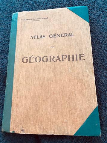 Atlas général de géographie Alexis en Paul Dalle 