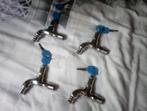 1/2 waterkraan met sleutels 4 stuks, Ophalen of Verzenden, Nieuw