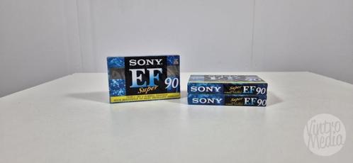 Sony EF90 Cassettebandje | 90 Minuten | Tape | Nieuw, Cd's en Dvd's, Cassettebandjes, Nieuw in verpakking, Onbespeeld, 2 t/m 25 bandjes