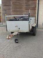 Aanhangwagen met traanplaten, Ophalen, Gebruikt