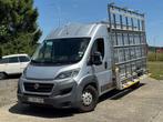 Fiat Ducato 2.3 Multijet L3-H2 GALERIE LATERALE CHASSIS/TVAC, Auto's, Bestelwagens en Lichte vracht, Euro 5, Stof, Gebruikt, Zwart