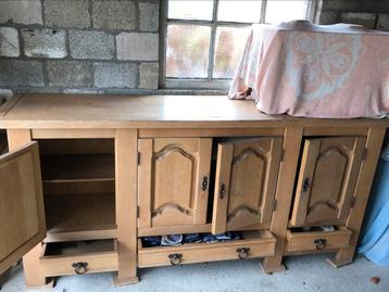 Mooie eiken dressoir disponible aux enchères