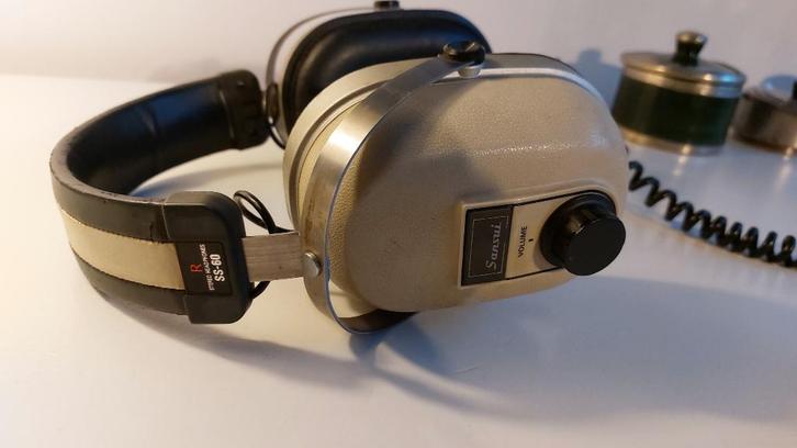 Casque Sansui vintage SS-60, TV, Hi-fi & Vidéo, Casques audio, Utilisé, Circum-aural, Enlèvement ou Envoi